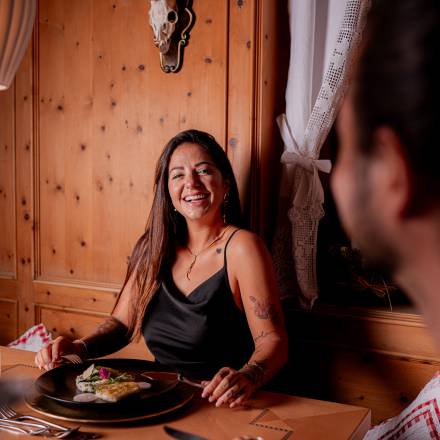 Romantisches Dinner im Restaurant bei Füssen